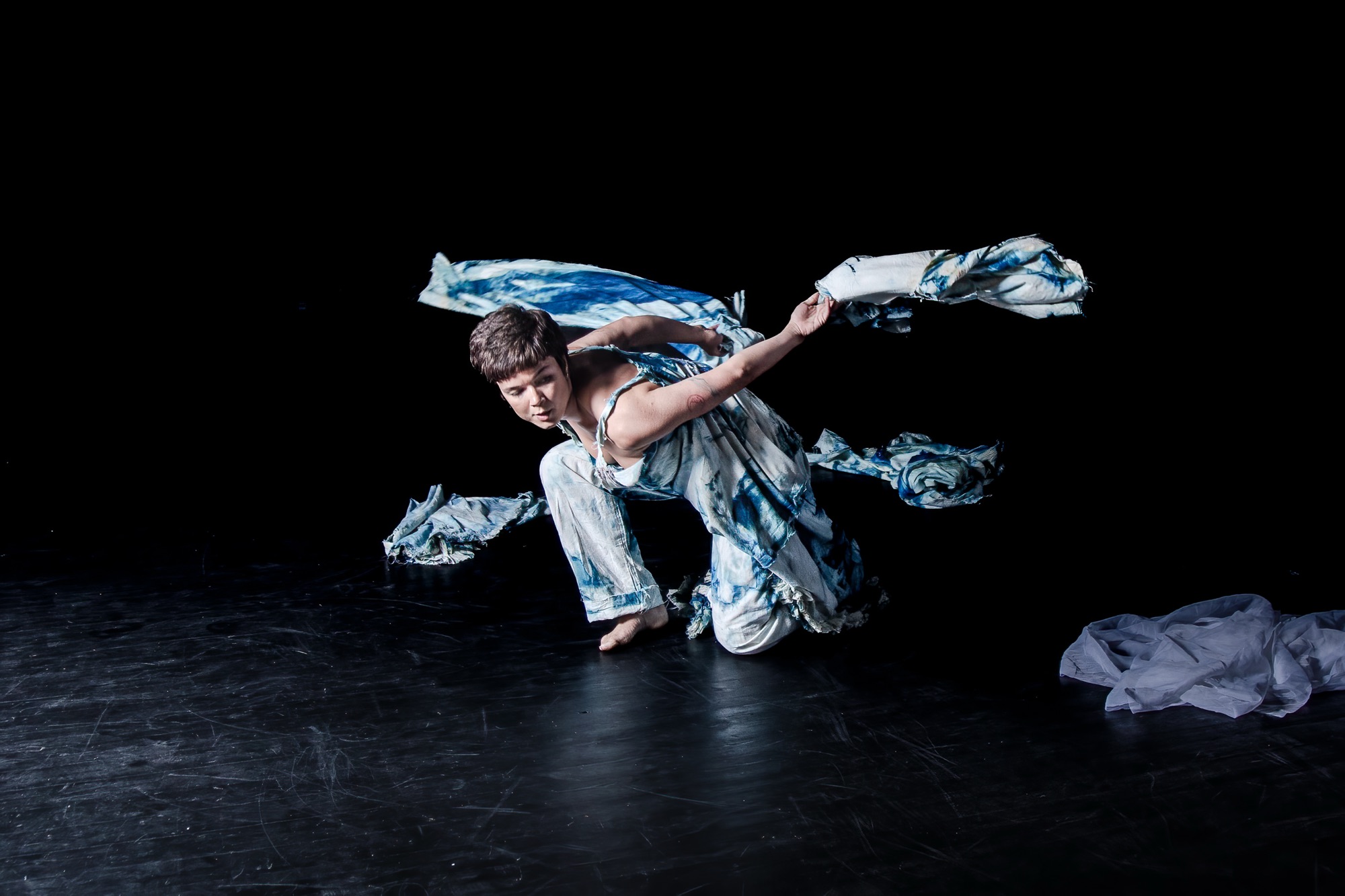 A dance performance on the Sterts stage