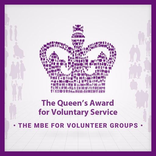 Queen's Award for Voluntary Service emblem